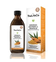 TheLifeCo Zerdeçal (Kurkumin) Sıvı Ekstraktı & Propolis – 150 ML