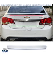 Chevrolet Cruze Sedan Krom Bagaj Çıtası 2009 Üzeri P. Çelik
