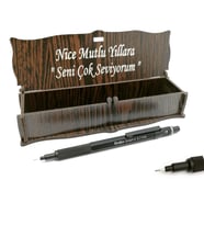 Scrikss Graph-X Metal Versatil Kalem Ahşap Kutulu