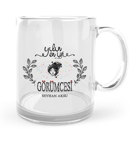 BK Gift Kişiye Özel Yılın En İyi Görümcesi Cam Kupa Bardak