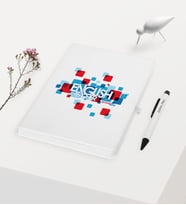 BK Gift Kişiye Özel İngilizce Öğretmeni Temalı Beyaz Defter Kalem Hediye Seti - 3