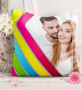 BK Gift Kişiye Özel Fotoğraflı  Kırlent Yastık  3