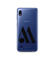 Samsung A10 Harf Tasarımlı Telefon Kılıfı M-Harfi 
