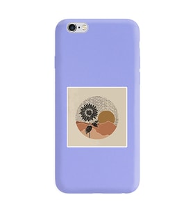 Lila Lansman Telefon Kılıfı Iphone 6 Plus