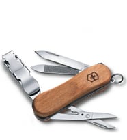 Victorinox 0.6461.63 NailClip Wood 580 Tırnak Makaslı Çakı