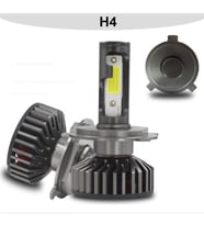 FESAN TİTANYUM SERİSİ H4 MİNİ LED XENON 6000K ŞİMŞEK ETKİLİ BEYAZ