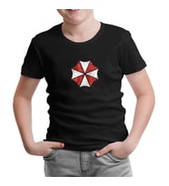 Resident Evil - Umbrella Siyah Çocuk Tshirt