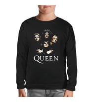 Queen - Bohemian Rhapsody Siyah Çocuk Sweatshirt