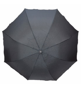 GiftHome Çanta Boy, Katlanır, 8 Telli, Nokta Benekli Kadın Şemsiye, Siyah