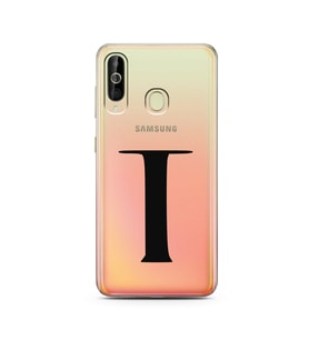 Samsung A60 Harf Tasarımlı Telefon Kılıfı T-Harfi 