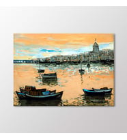 Arty Tablo Galata Kulesi Tablo (Karışık)
