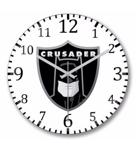 Batman Crusader Duvar Saati Bombeli Gercek Cam