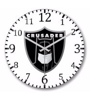 Batman Crusader Duvar Saati Bombeli Gercek Cam