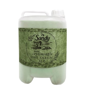 Sandy Doğal Zeytinyağlı Sıvı Sabun 3 Lt