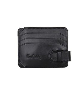 Pierre Cardin Deri Siyah Erkek Kartlık