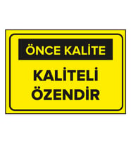 MIGNATIS - Kalite Özendir Levhası - Sac Malzeme 25x35cm