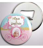 Doğum Günü Açacaklı Magnet Pembe Mavi Balkabağı Konsepti