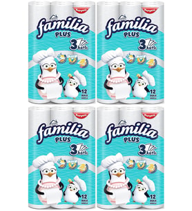 Familia Kağıt Havlu Plus 48 Li Pk (3 Katlı) (4Pk*12)