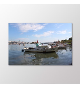 Arty Tablo Balat Sahili Tablo (Karışık)
