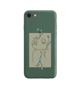 Koyu Yeşil Lansman Telefon Kılıfı Iphone 8