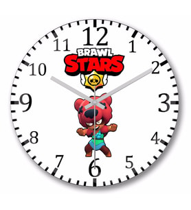 Brawl Stars Nıta Duvar Saati Bombeli Gercek Cam