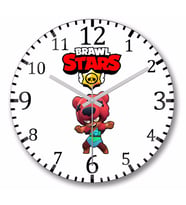 Brawl Stars Nıta Duvar Saati Bombeli Gercek Cam