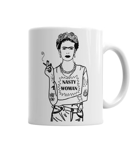 Frida Kahlo  Kupa Bardak Porselen