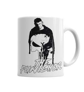 The Punisher O Justiceiro Kupa Bardak Porselen