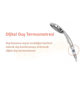 TFA Dijital Duş Termometresi (Çok Renkli)