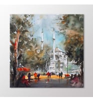Arty Tablo Suluboya Ortaköy Tablo (Karışık)