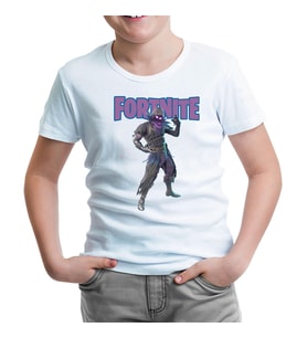 Fortnite - Raven Beyaz Çocuk Tshirt