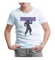 Fortnite - Raven Beyaz Çocuk Tshirt