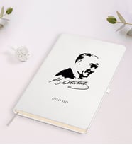 BK Gift Kişiye Özel Atatürk Temalı Beyaz Defter-26