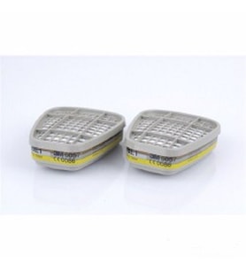 3M 6057 ABE1 Organik,İnorganik,Asit Gaz ve Buhar Filtresi (4 Takım)
