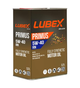 Lubex Primus RN 5W-40 3.2 Lt Tam Sentetik Motor Yağı