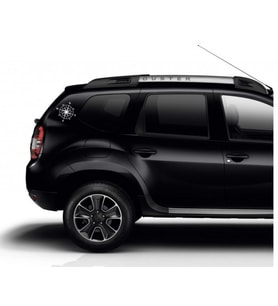 Dacia Duster Pusula Araba Sticker Ufak 2 Adet
