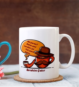 BK Gift Kişiye Özel Babalar Günü Temalı Beyaz Kupa Bardak 22  246b