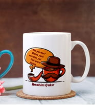 BK Gift Kişiye Özel Babalar Günü Temalı Beyaz Kupa Bardak 22  246b