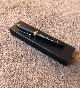Kişiye Özel İsim Baskılı Quality Metal Roller Kalem