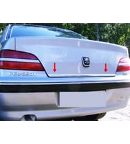 Peugeot 406 Krom Bagaj Alt Çıtası 1995-2004 Paslanmaz Çelik SEDAN