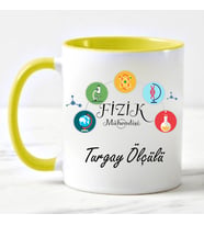 Fizik Mühendisi Kupa Bardağı Sarı