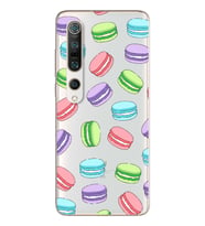 Macaron Tasarımlı Süper Şeffaf Silikon Telefon Kılıfı Xiomai Mi10-pro