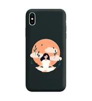 Siyah Lansman Telefon Kılıfı Iphone Xs Max