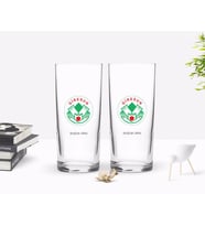 BK Gift Kişiye Özel Renkli Baskılı Giresun Tasarımlı Turistik İkili Rakı Bardağı Seti-1 (Beyaz)