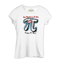 Matematik - Pi 22 Beyaz Kadın Tshirt