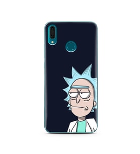 Stranger Tasarım Süper Şeffaf Silikon Telefon Kılıfı Huawei Y9 2019