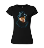 Rocky Balboa Siyah Bayan Tshirt