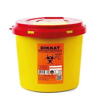 10 Adet Enfekte Atık Kutusu 3,5 Lt. + Tıbbi Atık Torbası 2 Adet