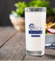 BK Gift Kişiye Özel Renkli Baskılı Aslan Sütü Rakı Bardağı-2 (Beyaz)