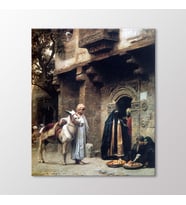 Arty Tablo Kahirede Bir Sokak Görüntüsü 1878 Tablo (Karışık)